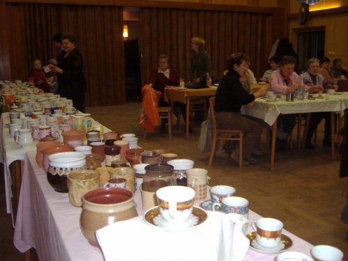 Klub dobré pohody - výstava hrnků a hrnečků - 14.2.2008